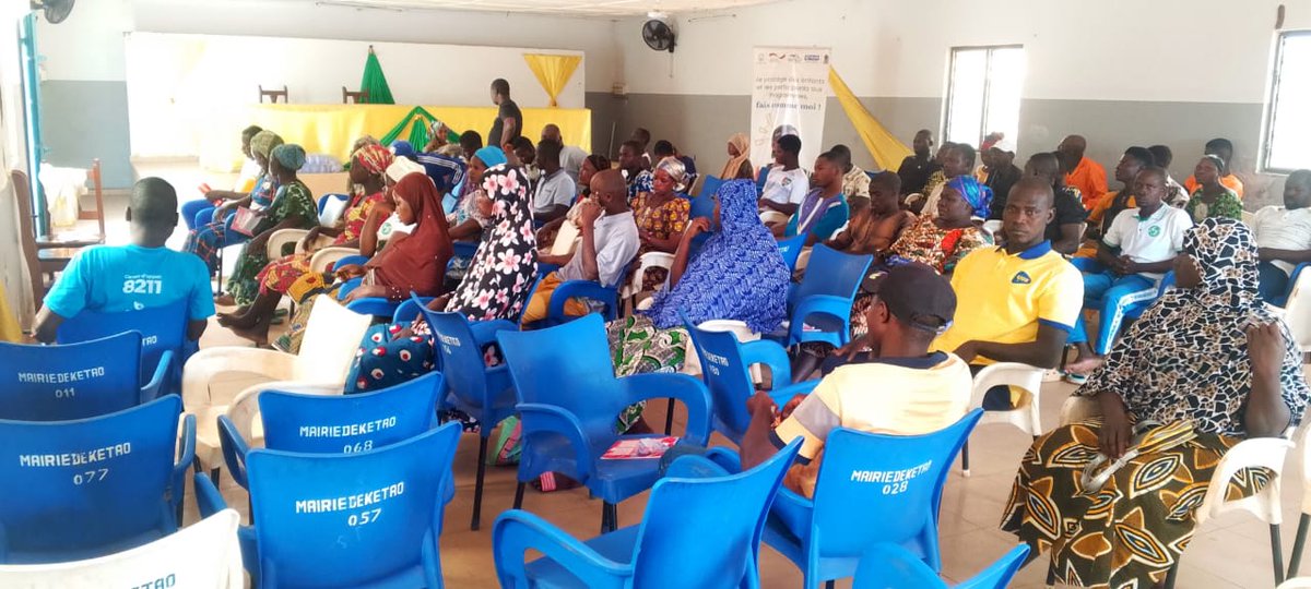 Plan International Togo tweet media