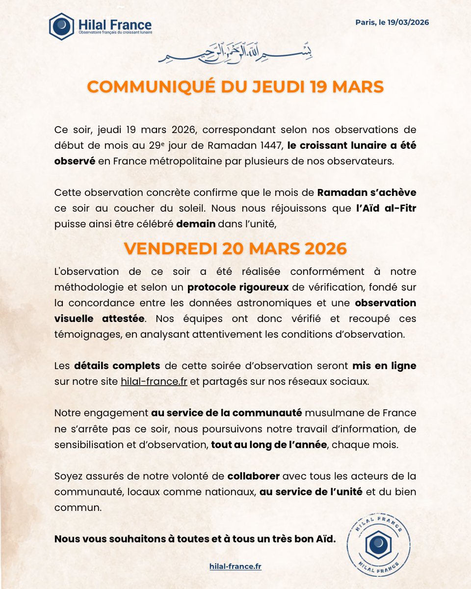 Hilal France tweet media