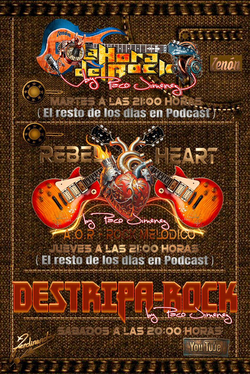 LA HORA DEL ROCK /REBEL HEART/DESTRIPA-ROCK tweet media