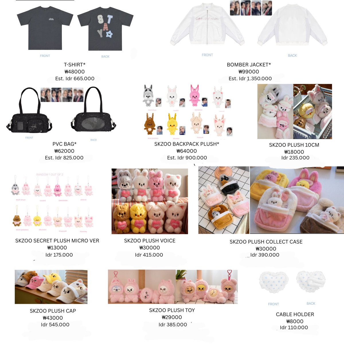 eve6987's tweet photo. OPEN PRE ORDER - Stray Kids 6TH FANMEETING MERCH ONLINE 
Ina based, open for shipping WW
Price in IDR
Get 2 pob for 40.000₩ purchase
Have helped TR &amp; JP GOM
Discount for Bulk Buy
straykids skz sell pasarskz wts 스트레이키즈 포카 양도 스키즈 ตลาดนัดstraykids vendo venda https://t.co/XoBPuXqVCt
