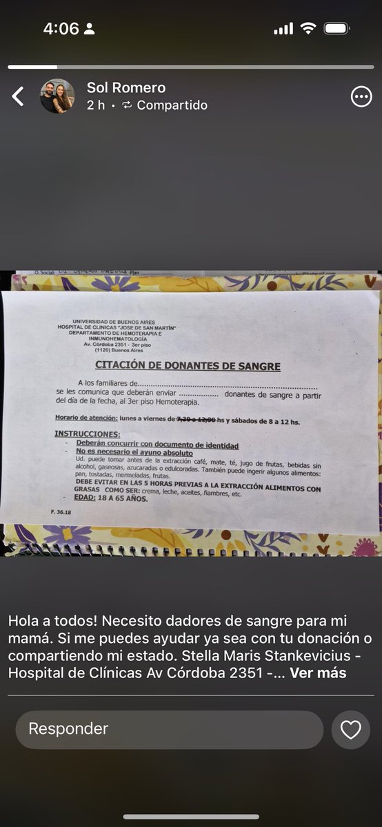 arita291280's tweet photo. @casidolape me ayudas difundiendo? Es la mamá de una amiga! https://t.co/KLZgH8yN7P