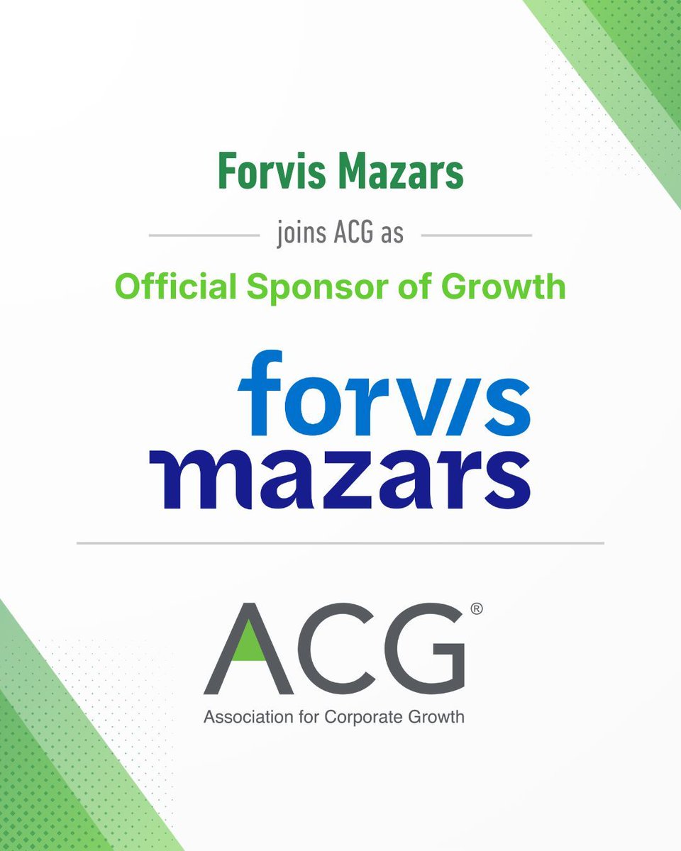 Association for Corporate Growth tweet media