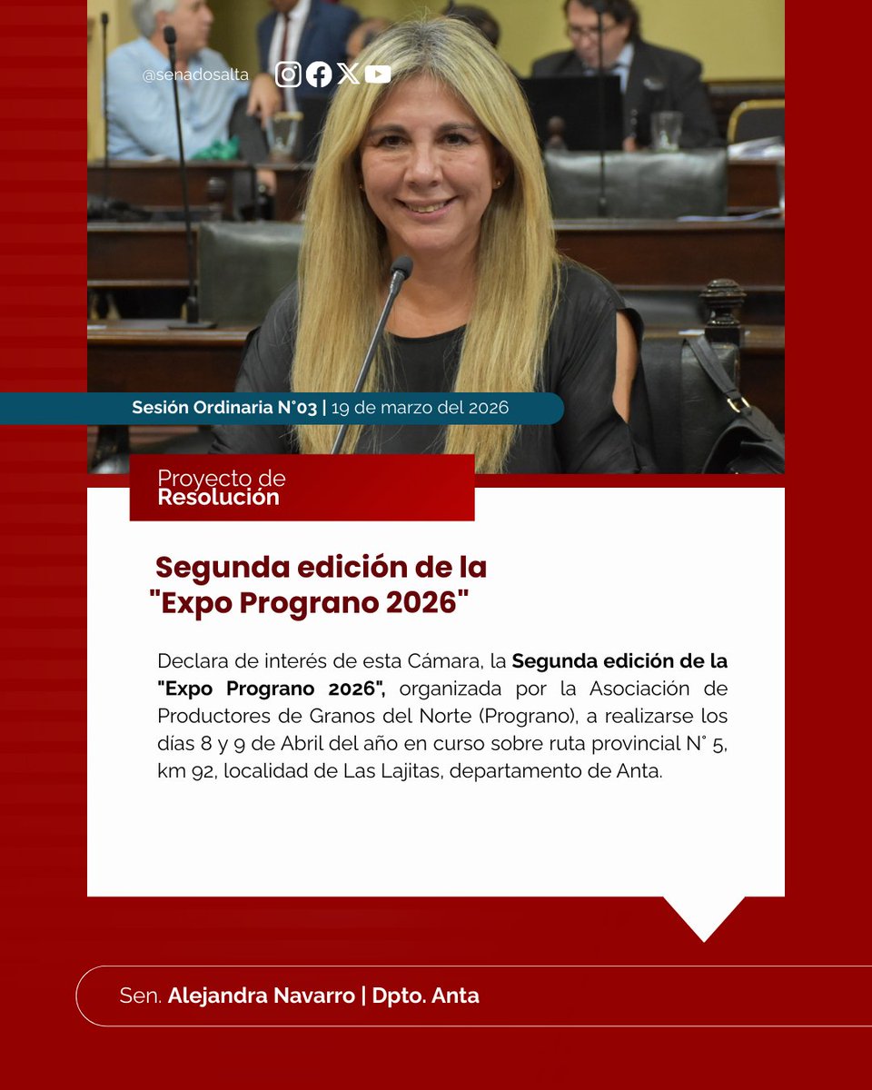 Senado Salta tweet media