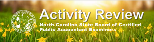 NC Board of Certified Public Accountant Examiners tweet media