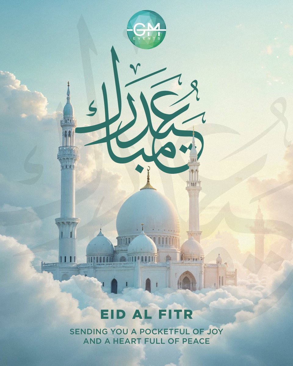 gmgroupdxb's tweet image. Eid Mubarak to our amazing community!
May your day be as bright and beautiful as the spirit of Eid. 🌙✨

#EidAlFitr #Eid2026 #SeasonGreetings