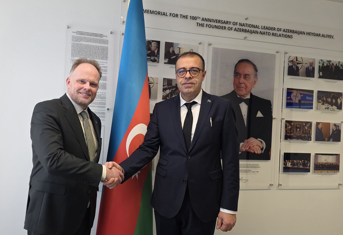 Azerbaijan at NATO 🇦🇿 tweet media