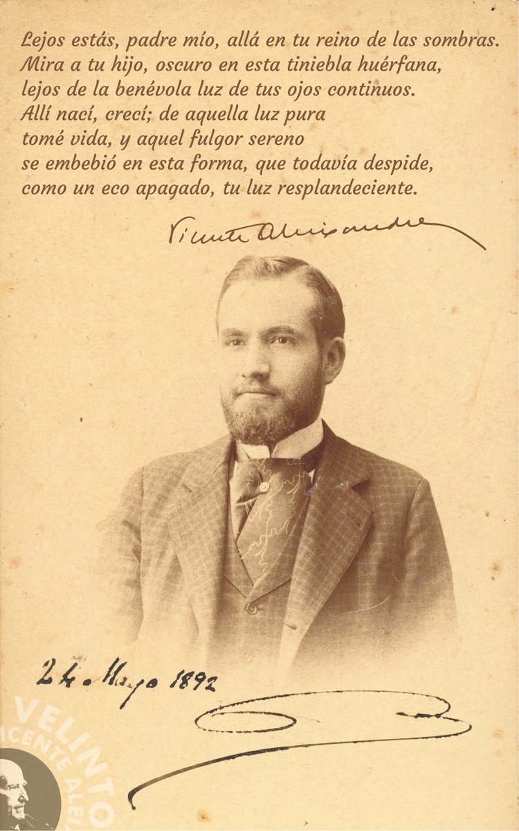 Vicente Aleixandre tweet media