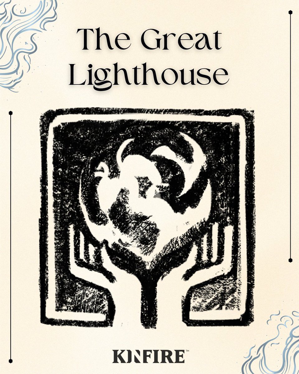 incredidream's tweet image. The Great Lighthouse stands at the heart of Din’Lux, home to the Holy Flame and watched over by the Flame Keepers day and night. Drawn to its glow are wandering souls, mothlings, and the countless stories whispered through Atios.

#kinfiredelve #kinfire