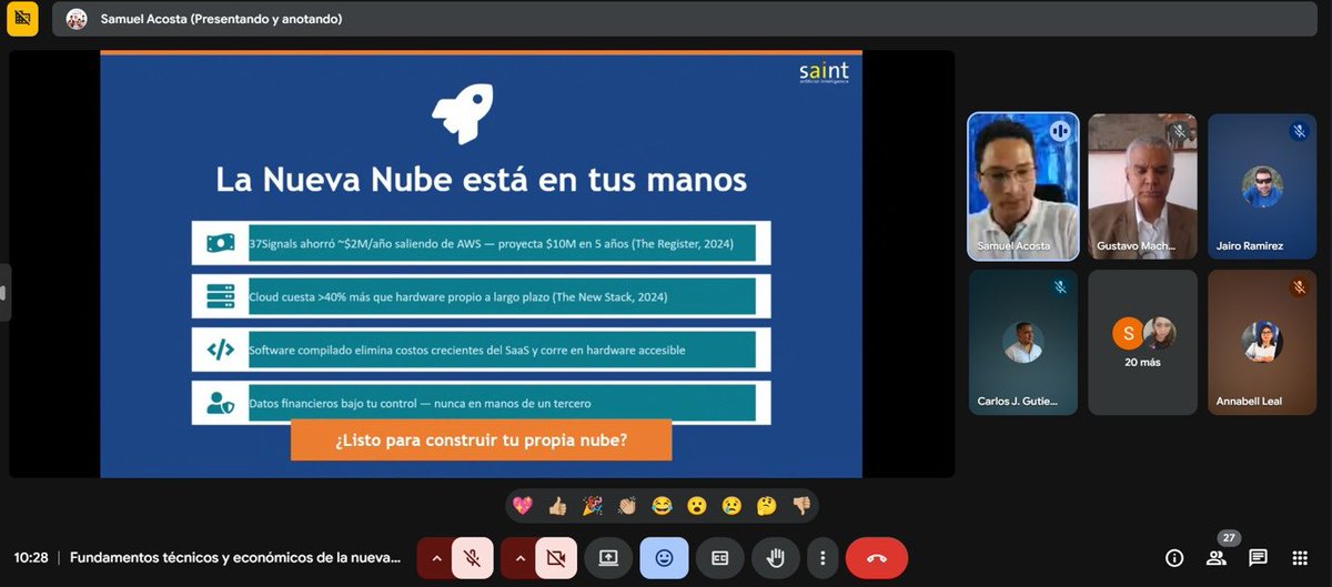 Saintnet sitio oficial tweet media
