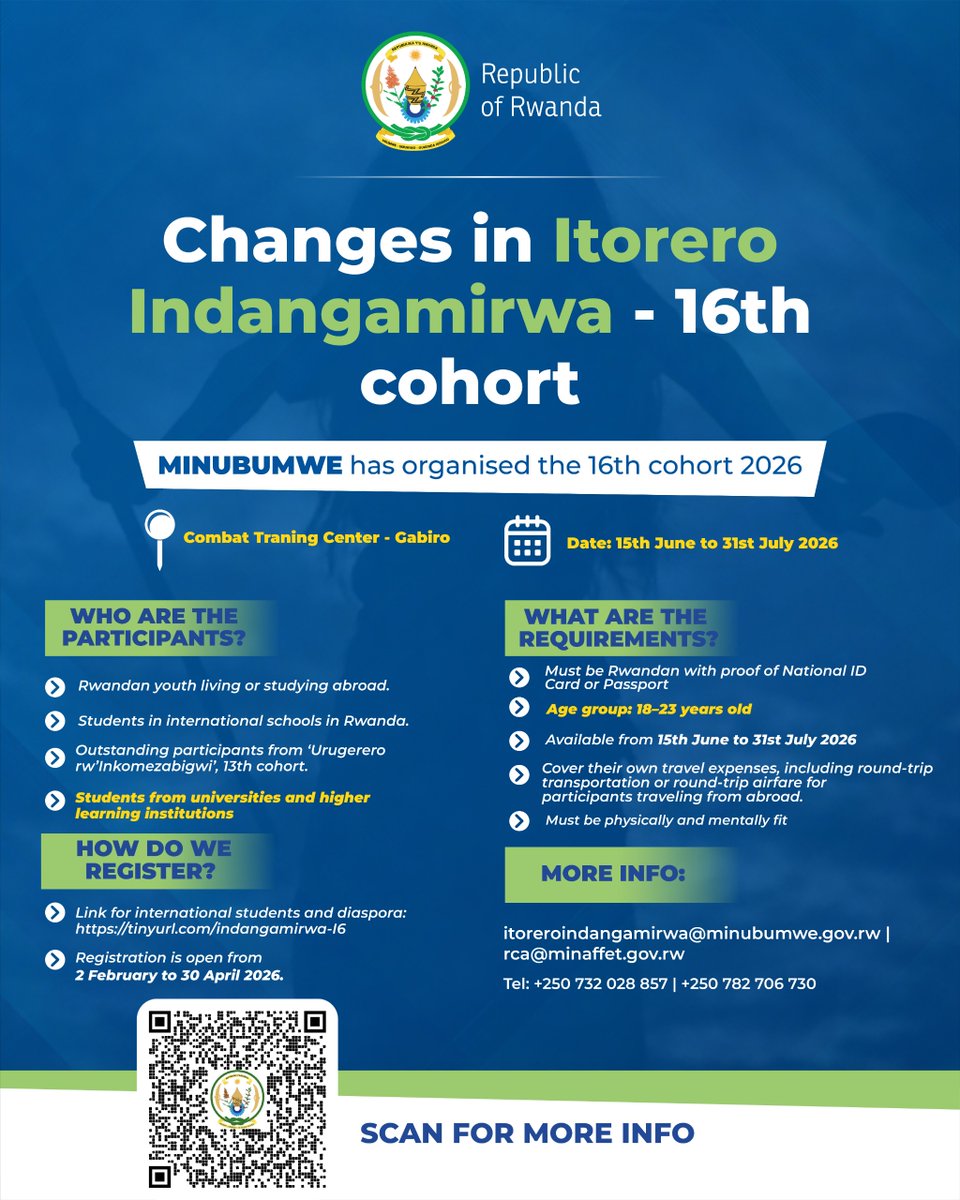 Ministry of National Unity and Civic Engagement tweet media