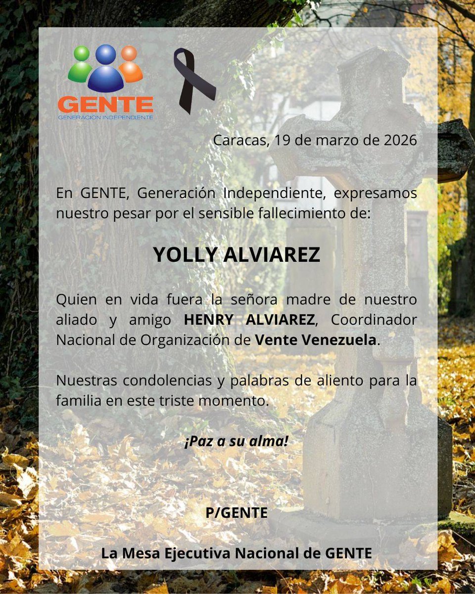 GENTE, Generación Independiente tweet media