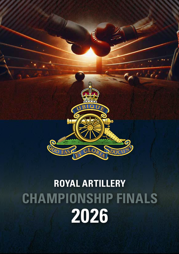 gunner_net's tweet photo. Tonight is the RA Boxing Finals 2026 held at Larkhill - to tune into the live stream, follow the link below:

First Bout: 1800 hrs
Last Bout: 2200 hrs
Prize Giving: 2200 hrs

https://t.co/2F4aJomsk7

#regimentalboxing #royalartillery #FINDandSTRIKE #BoxingFinals
@royalartillery1 https://t.co/6IA4N3cfhG