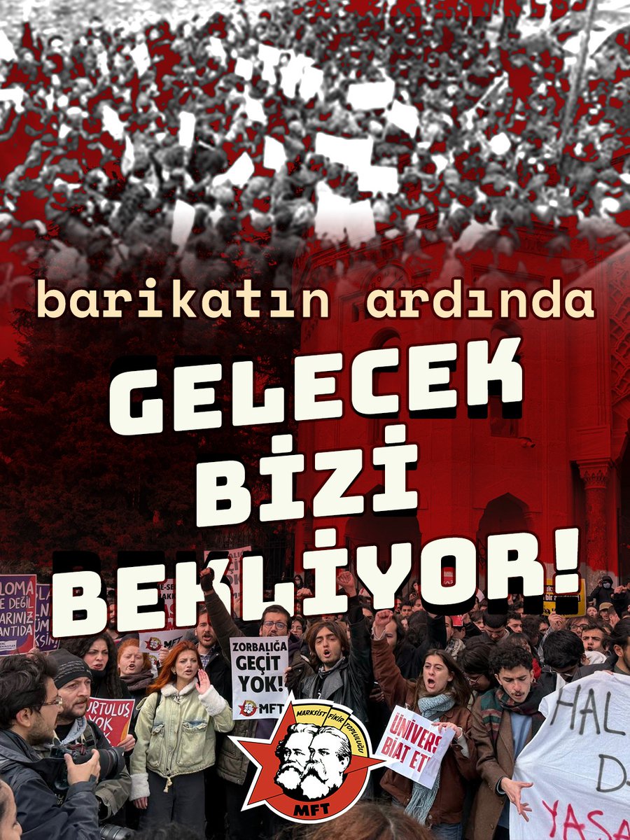 Barikatların Ardında: Gelecek Bizi Bekliyor!

19 Mart'ın üzerinden tam bir yıl geçti. Ekrem İmamoğlu'na yönelik diploma iptali ve tutuklama dalgası ile başlayan eylemler, sadece en temel demokratik hak olan seçme ve seçilme hakkının gaspını önlemeye yönelik değil aynı zamanda,