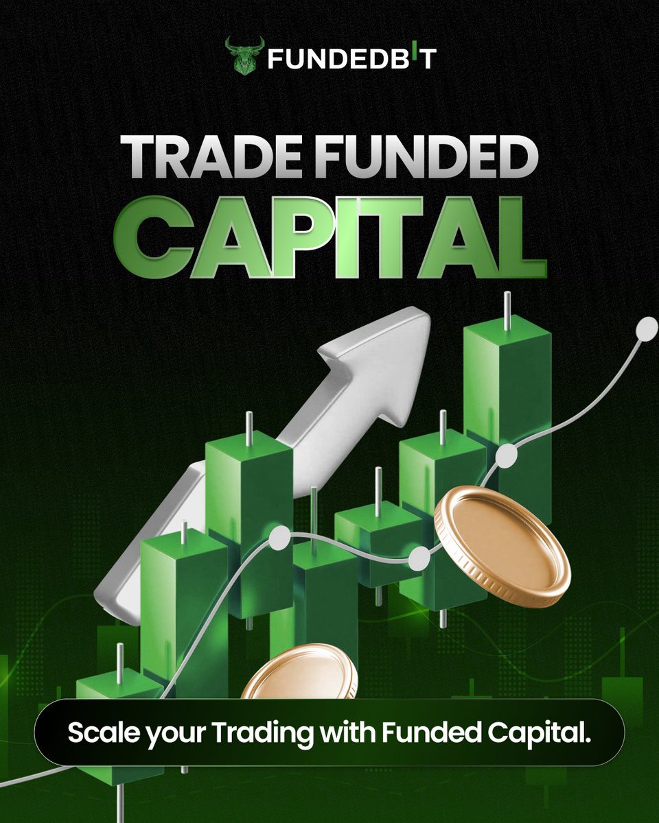 fundedbitcom's tweet photo. Trade your strategy, not your savings.
With Fundedbit, you get access to funded capital so you can scale what already works.
#Fundedbit #CryptoPropFirm #CryptoTrading #PropTrading #FundedTrader #ScaleYourTrading #TradeCrypto #TraderMindset #CryptoMarkets #TradeSmart 📈🚀 https://t.co/rm9vDpEfT8