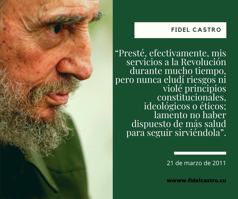 Fidel, Soldado de las Ideas tweet media