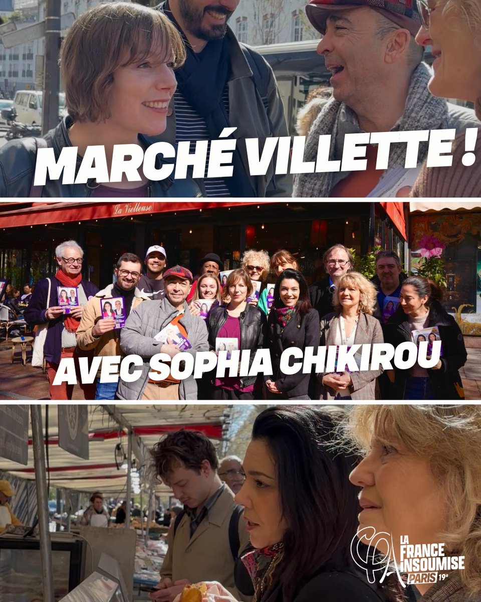 France insoumise Paris 19e tweet media