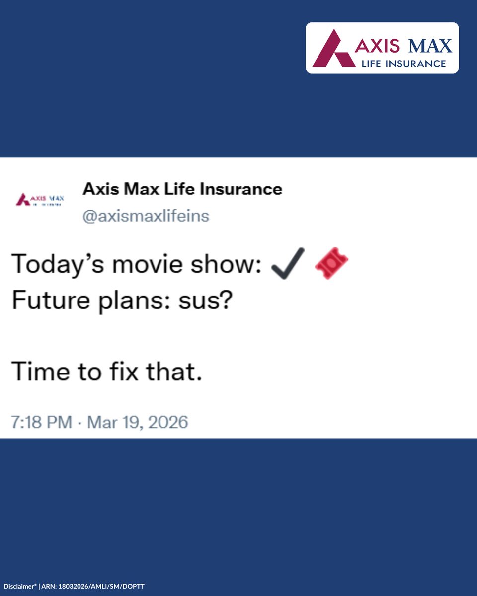 Axis Max Life Insurance tweet media