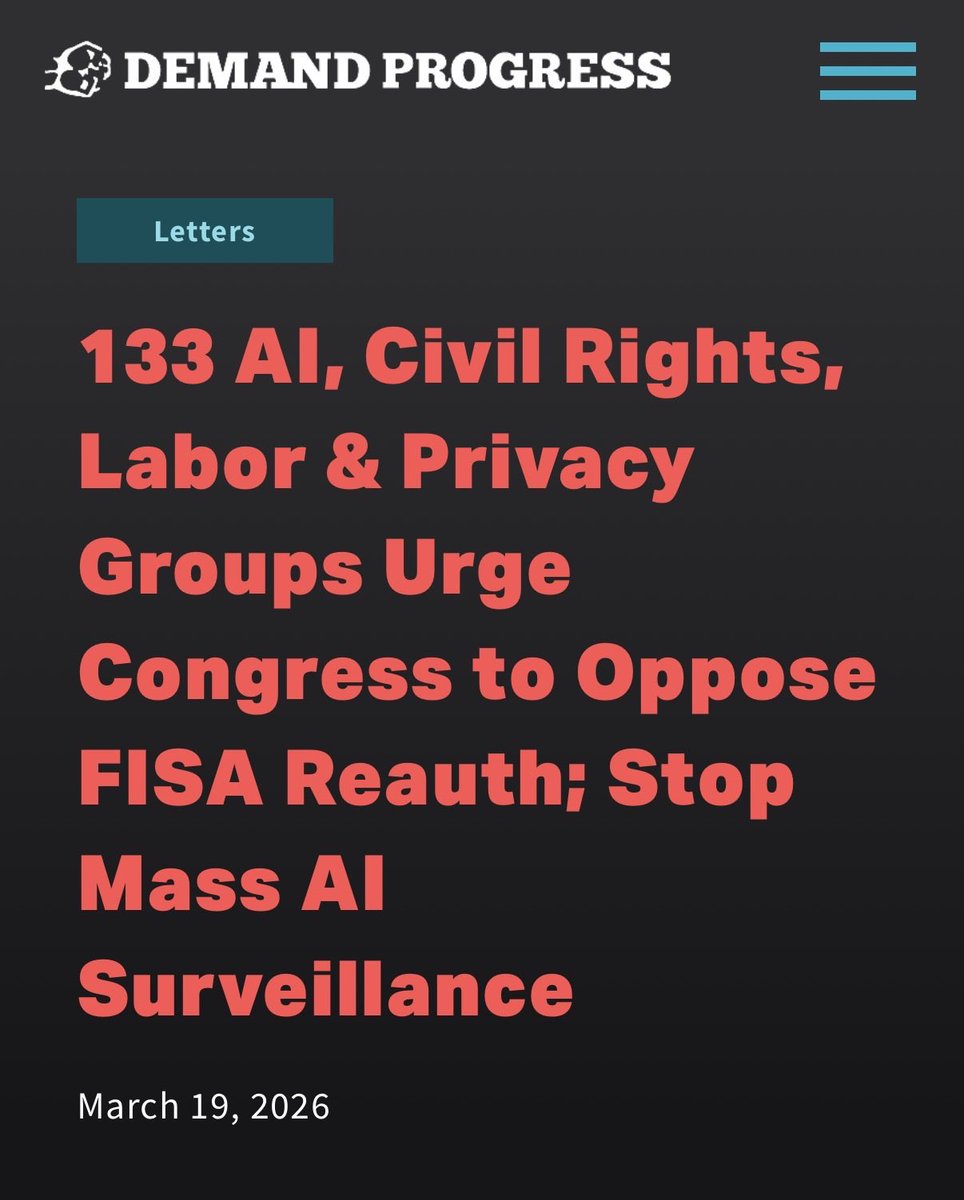 Demand Progress tweet media