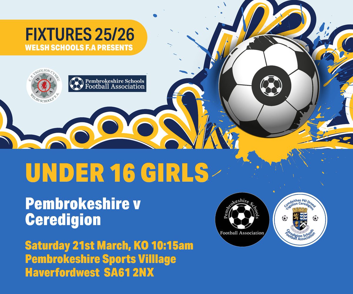 Pembs Schools FA tweet media