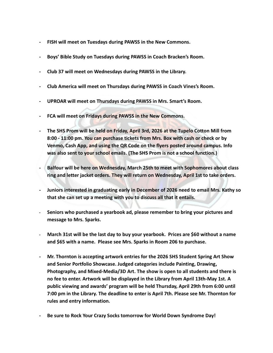 Saltillo High School tweet media