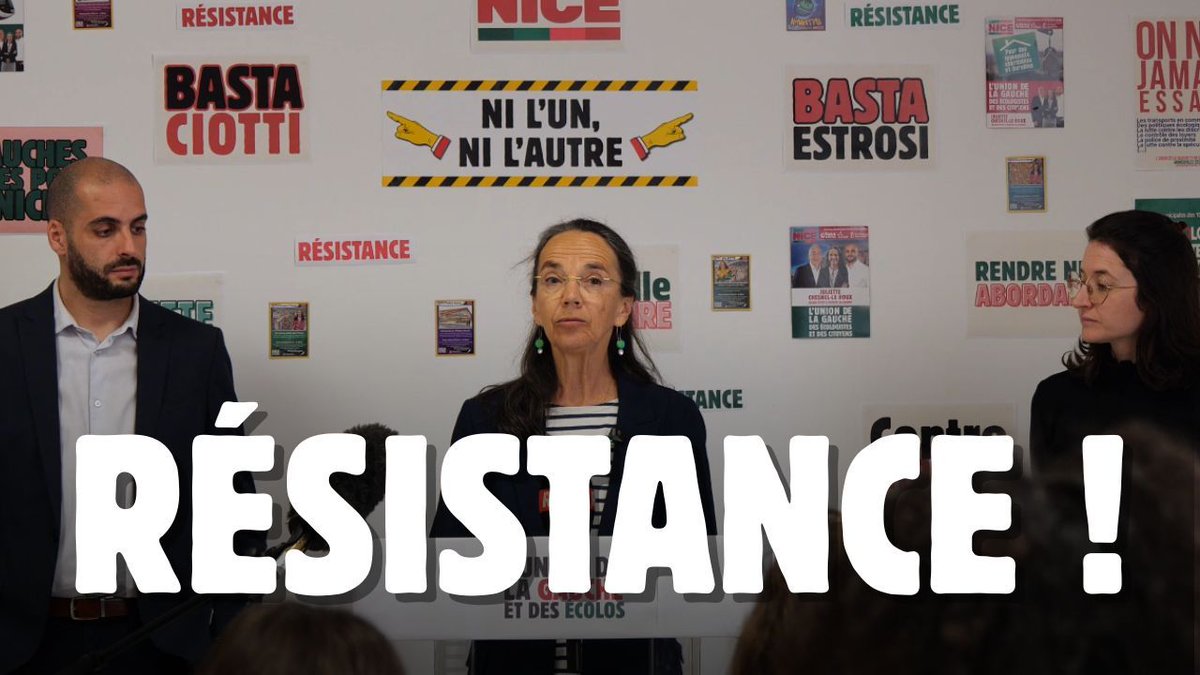UnisPourNice's tweet photo. Conférence de presse 19/03/26 : "On ne m’achète pas"
@JulietteChesnel dénonce l’hypocrisie de @cestrosi et appelle à la résistance face au système politique Niçois affairiste et extrémisé.
Regardez la vidéo complète ici : https://t.co/vf5wQjfkdx
#UnisPourNice #Municipales2026 https://t.co/XeEeT54vJM