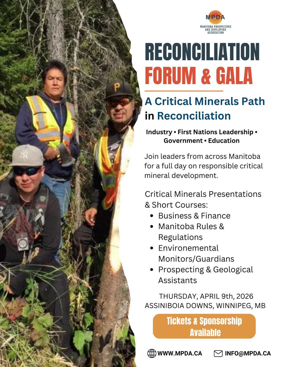 MPDA (Manitoba Prospectors & Developers Assoc.) tweet media