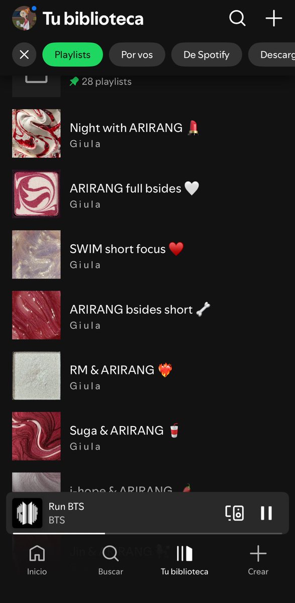 Giu⁷⁼¹ ARIRANG 🇦🇷 ⟬⟭ ⦿ ☰ ☲ tweet media