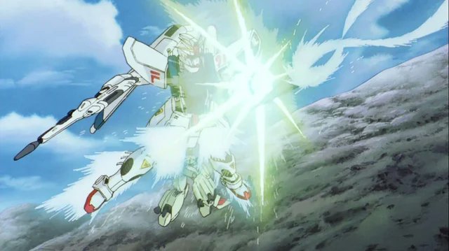 4milleforever's tweet photo. One of the things i enjoyed when watching UC shows is seeing the tech progression. In Victory's case the Beam Shield which was introduced in F91 (and technically speaking Unicorn's UC 120) within just 30 or so years, became energy-efficient enough to be used on ships! #VGundam https://t.co/bsxOpza4Cn