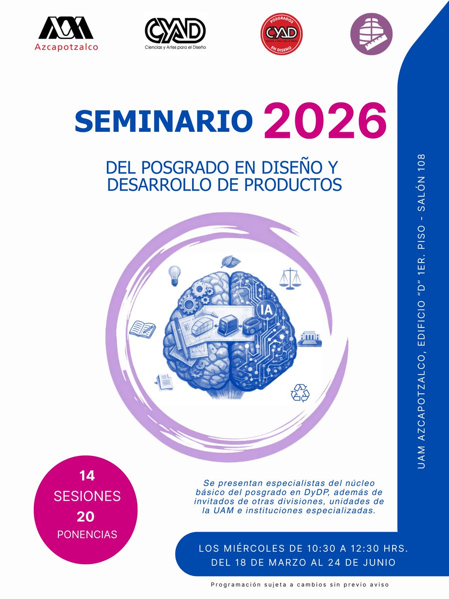 Posgrados en Diseño UAM Azcapotzalco tweet media
