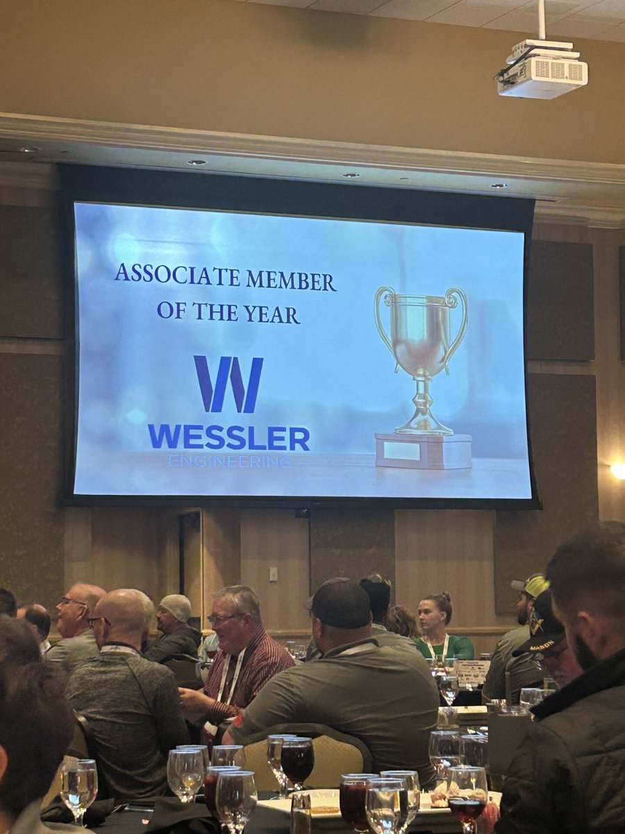 WesslerEng's tweet photo. We had a blast at the @Inh2o Alliance Spring Conference and were honored to be named Associate Member of the Year. Linda also helped present the Award of Excellence! #Alliance https://t.co/ilDOYRCeN9
