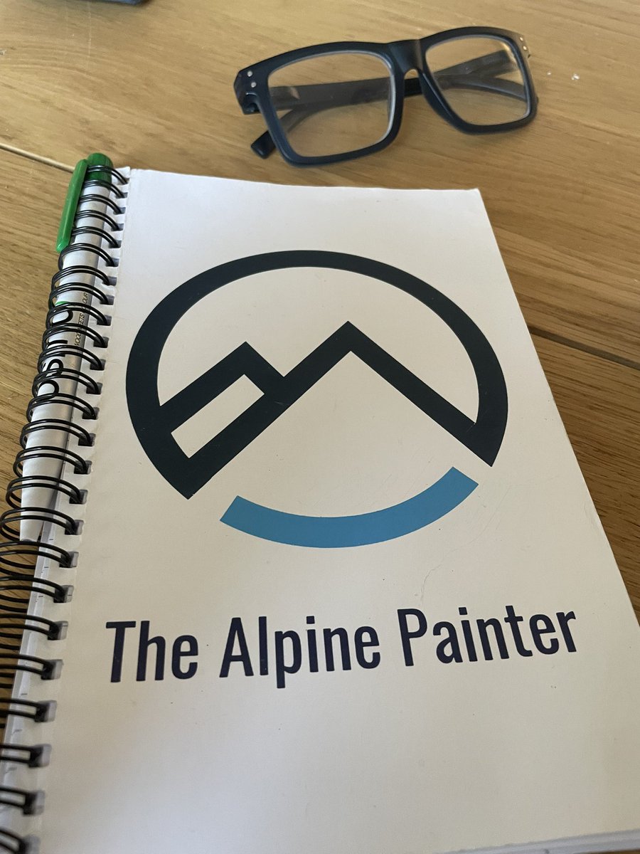 The Alpine Painter tweet media