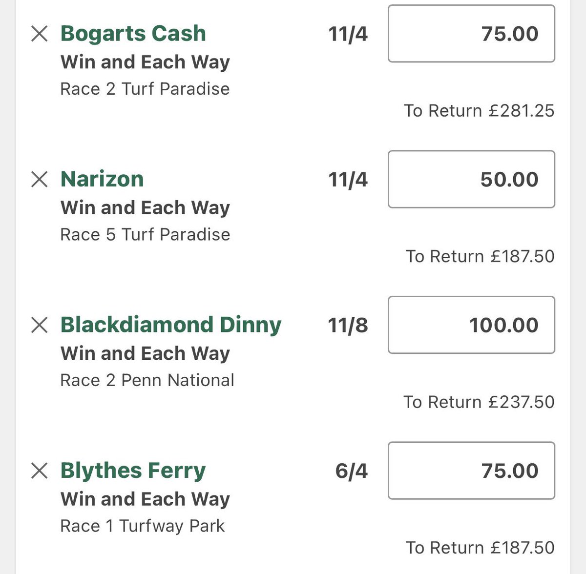 American Horse Racing Value Tips tweet media