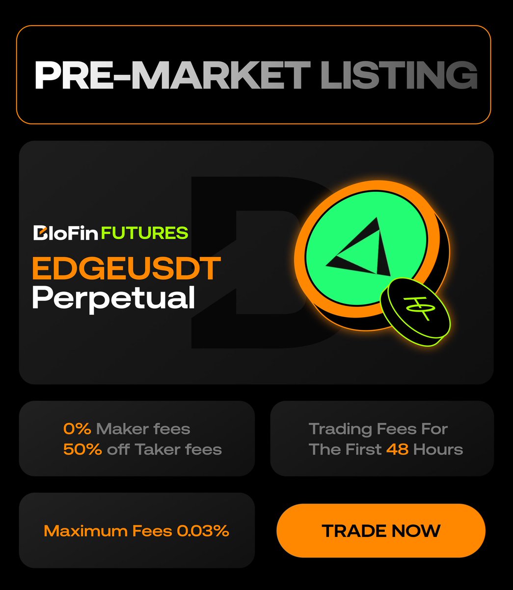 BloFin Exchange tweet media