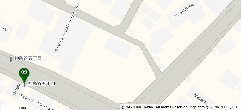 ファミマは表示しなくてもモーターランドスポーツファクトリーは表示するNAVITIMEはいいね。
ファミマの駐車場は広いです。