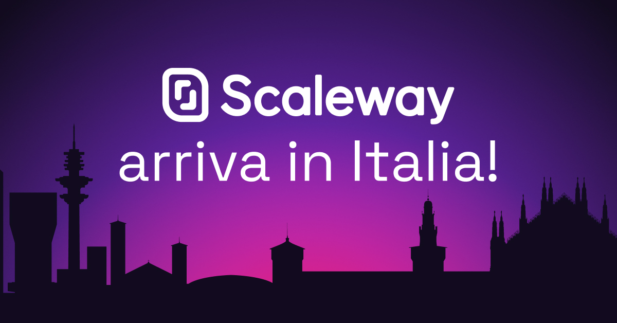 Scaleway tweet media