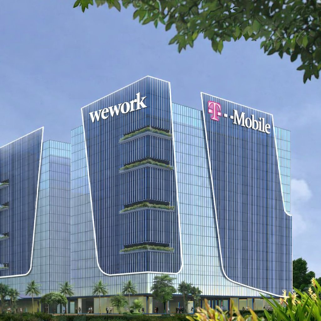 NaFaUpSpo's tweet image. #WeWork inks a ₹475.49 Cr deal with #TMobileUS for a managed workspace in #Hyderabad 🏢

🔹 250,348 sq ft across 5 floors @ Phoenix H10
🔹 1,507 workstations
🔹 60-month term (42-month lock-in)