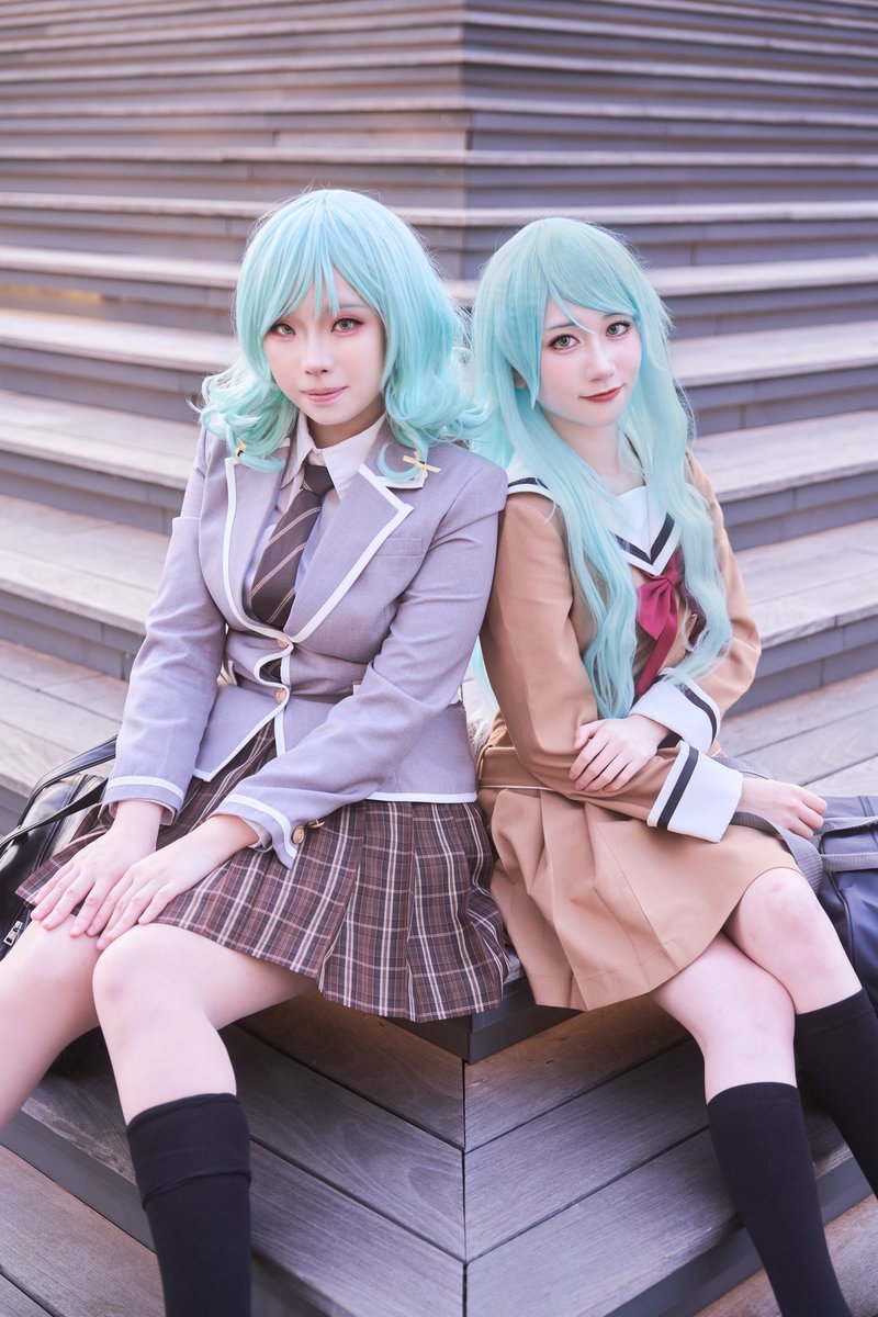 kuro_neko_cos_'s tweet photo. バンドリ コスプレ

日菜ちゃん、紗夜さん
お誕生日おめでとう🎂

氷川日菜 @acecerium 
氷川紗夜 @kuro_neko_cos_ 

📷 @/feliaphotography (インスタ)

#バンドリ 
#氷川日菜 
#氷川日菜生誕祭2026 
#氷川日菜誕生祭2026 
#氷川紗夜 
#氷川紗夜生誕祭2026 
#氷川紗夜誕生祭2026 https://t.co/LWVQN1FdcH