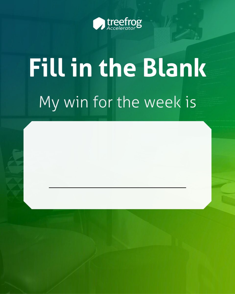 Treefrog Accelerator tweet media