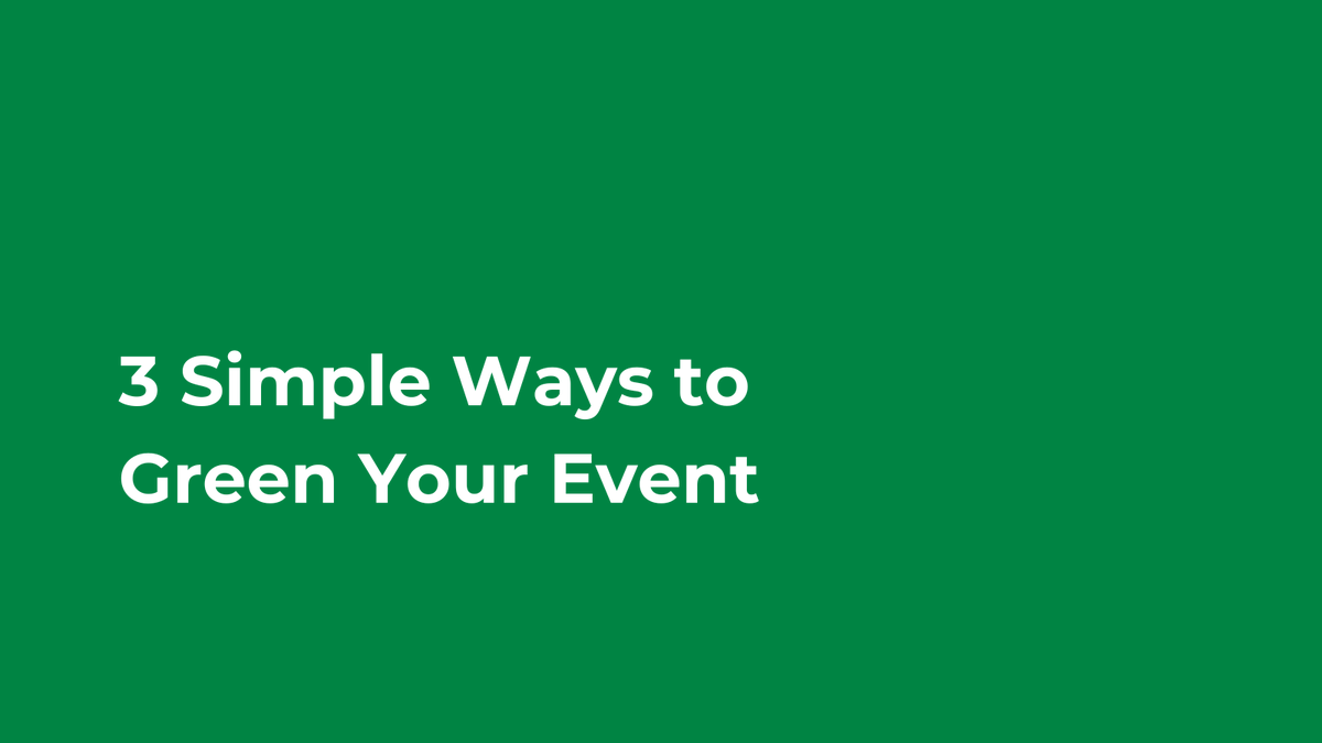 Event Greening Forum tweet media