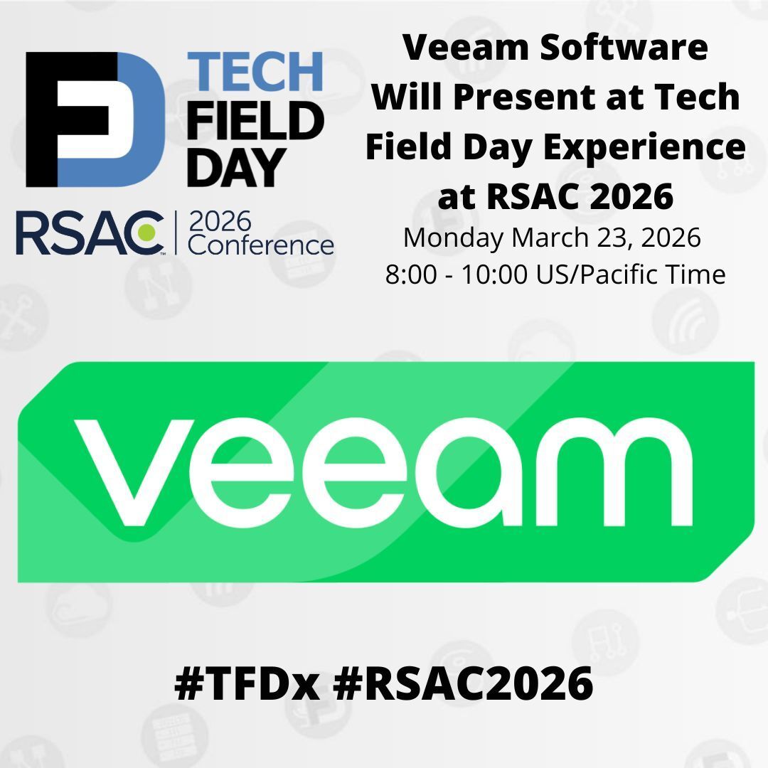 Tech Field Day | TFDx RSAC 2026 March 23-24, 2026 tweet media