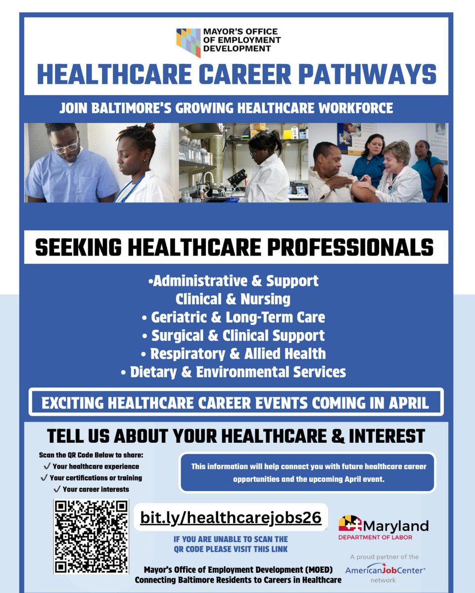 Baltimore Jobs & Resources (MOED) tweet media