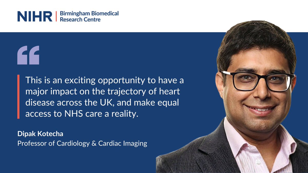 NIHR Birmingham Biomedical Research Centre tweet media