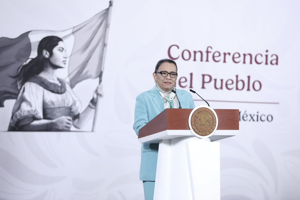 Rosa Icela Rodríguez Velázquez tweet media