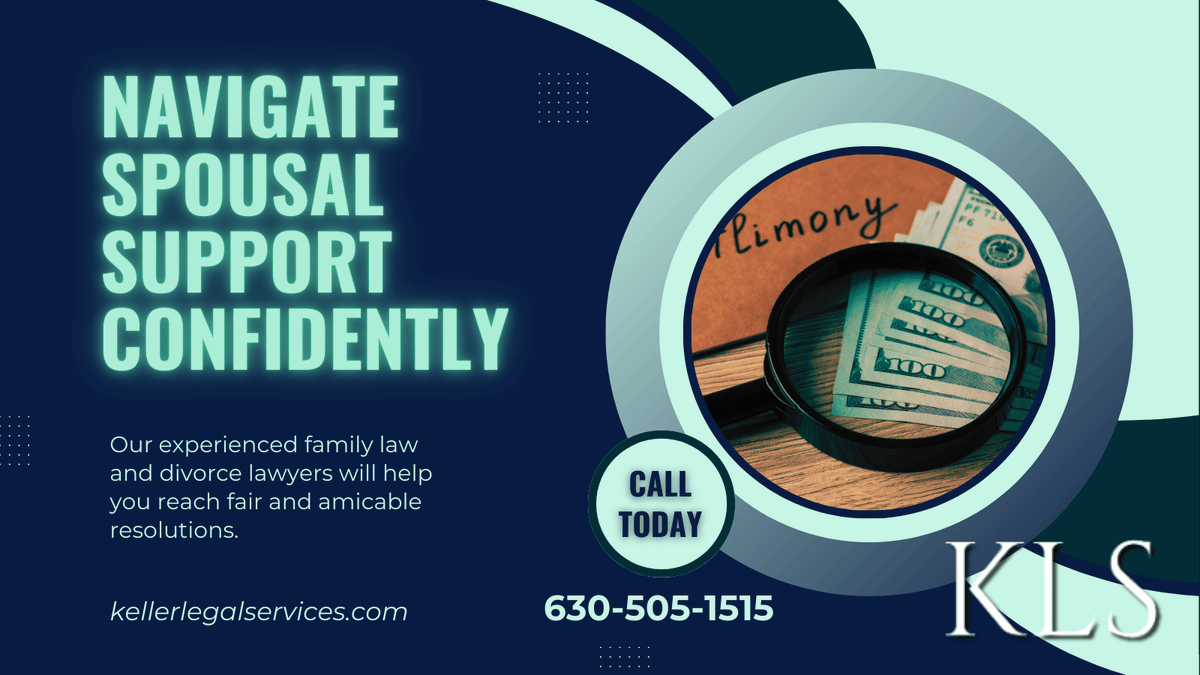 KellerLegal's tweet image. ✨ Spousal support isn’t one size fits all.
Keller Legal Services breaks down your options and fights for a fair outcome that reflects your reality.
Knowledge is power and we make sure you have both.
#SpousalSupport #IllinoisDivorce #FamilyLawHelp #KellerLegal