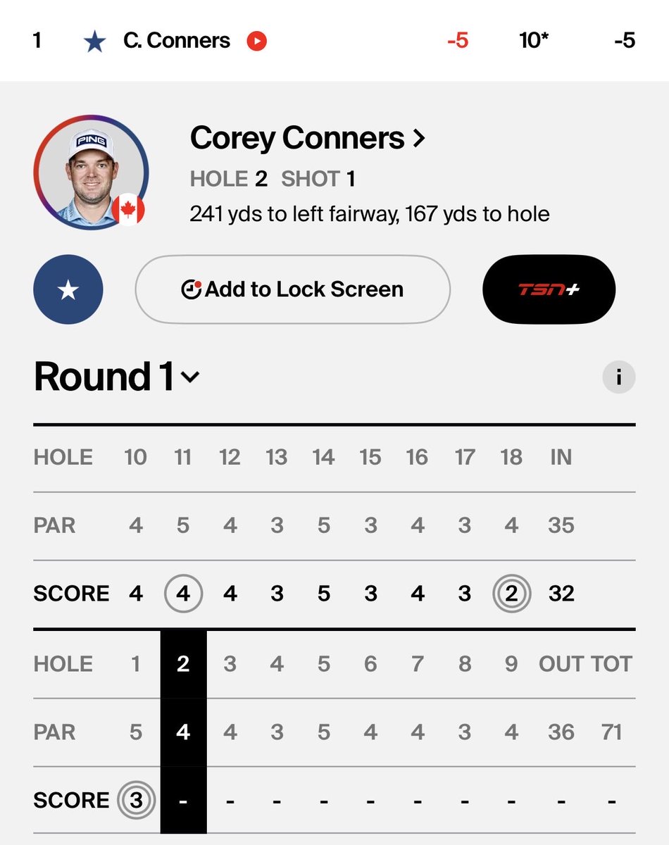SCOREGolf tweet media