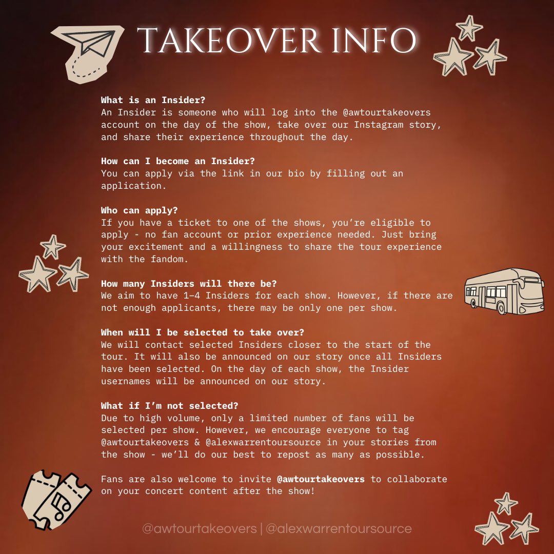 Alex Warren Tour Source tweet media