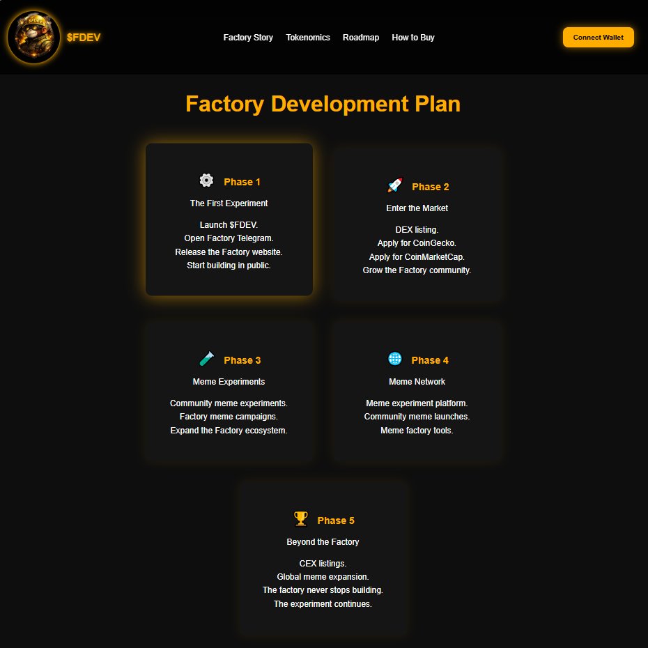 Factory Dev | $FDEV tweet media