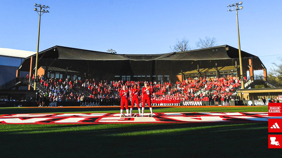 Louisiana Ragin' Cajuns® Softball tweet media
