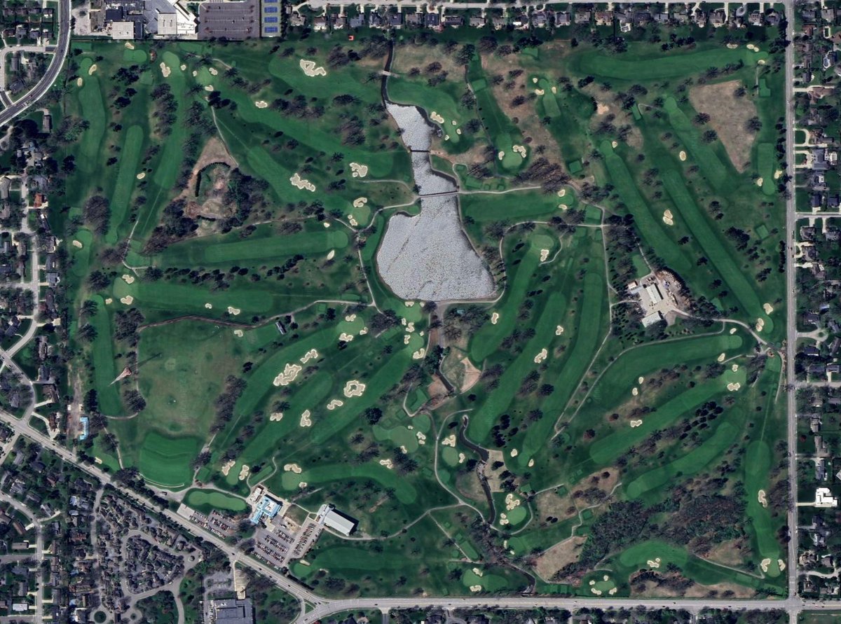 TimGavrich's tweet photo. It's #GoogleMapsGolf March Madness - #MapMadness? - time once again!
Consolidating things a bit this year, here are some notables from today's first slate of games:
(8) Ohio State - Scarlet & Silver Courses
(6) Louisville - U of L Golf Club
(5) Wisconsin - University Ridge G.C. https://t.co/zck1C36Mbl
