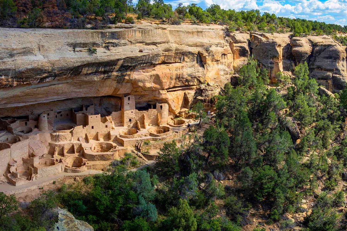 Good morning, friends.

The picture today is Mesa Verde National Park located in Montezuma County and is the site of the Pueblo Tribe best preserved artifacts.